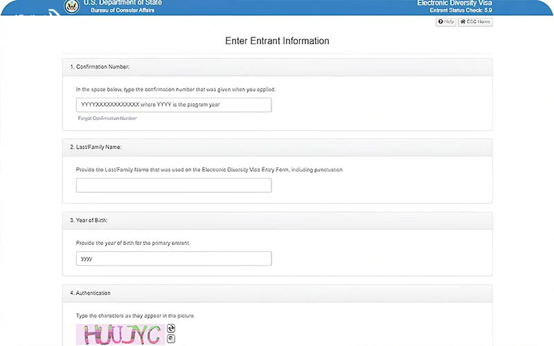 مراحل ثبت نام لاتاری مرحله 3